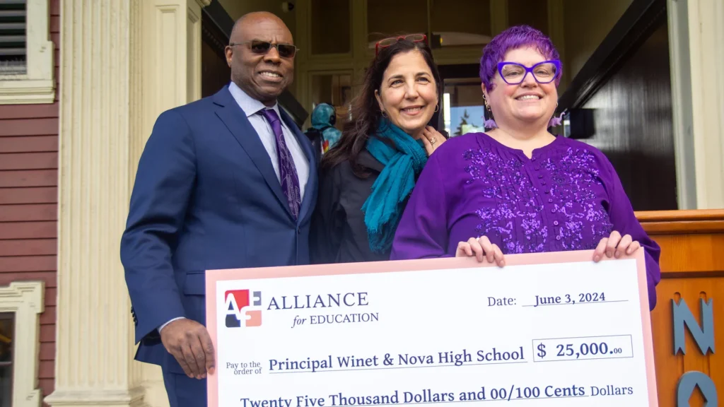 Nova High School Eyva Winet Brent Jones Lisa Chick